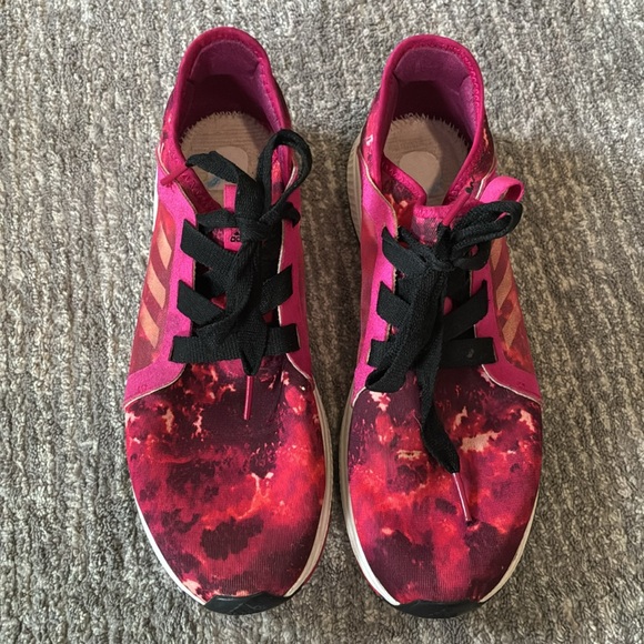 Adidas Edge Lux Pink Coral Athletic Running Sneakers Shoes, Size 12 - Picture 2 of 8